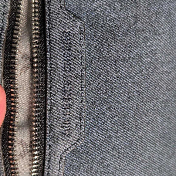 Aimee Kestenberg Denim Leather Shoulder Bag - Picture 4 of 12